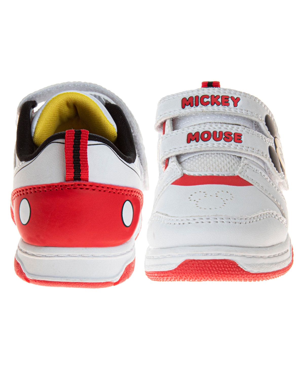 Disney Toddler And Little Boys Mickey Mouse Sneakers In White