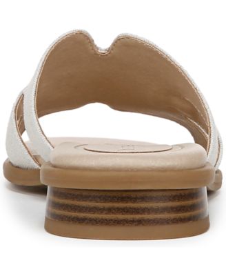 Women's Royalty Bit Square Open Toe Slide Sandals