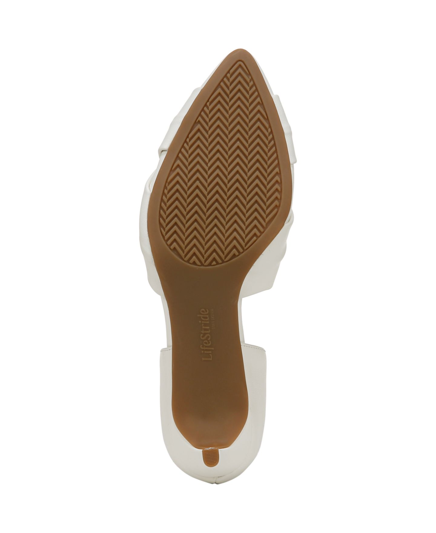 Женские туфли LifeStride Abby Pointed Toe, цвет: Белая искусственная кожа — фото 5