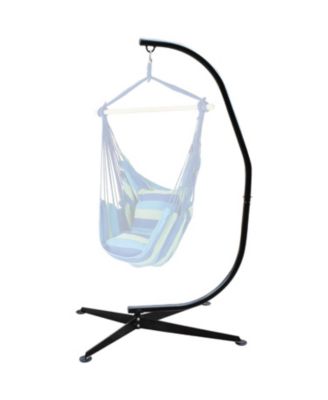 Swivel Hammock Stand Chair Frame - Adjustable and Portable for Tree, Lounger, Air Porch, Patio and more (Holds 330lbs)