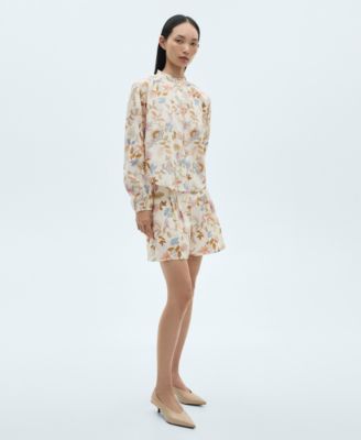 Women's Floral Dart Shorts