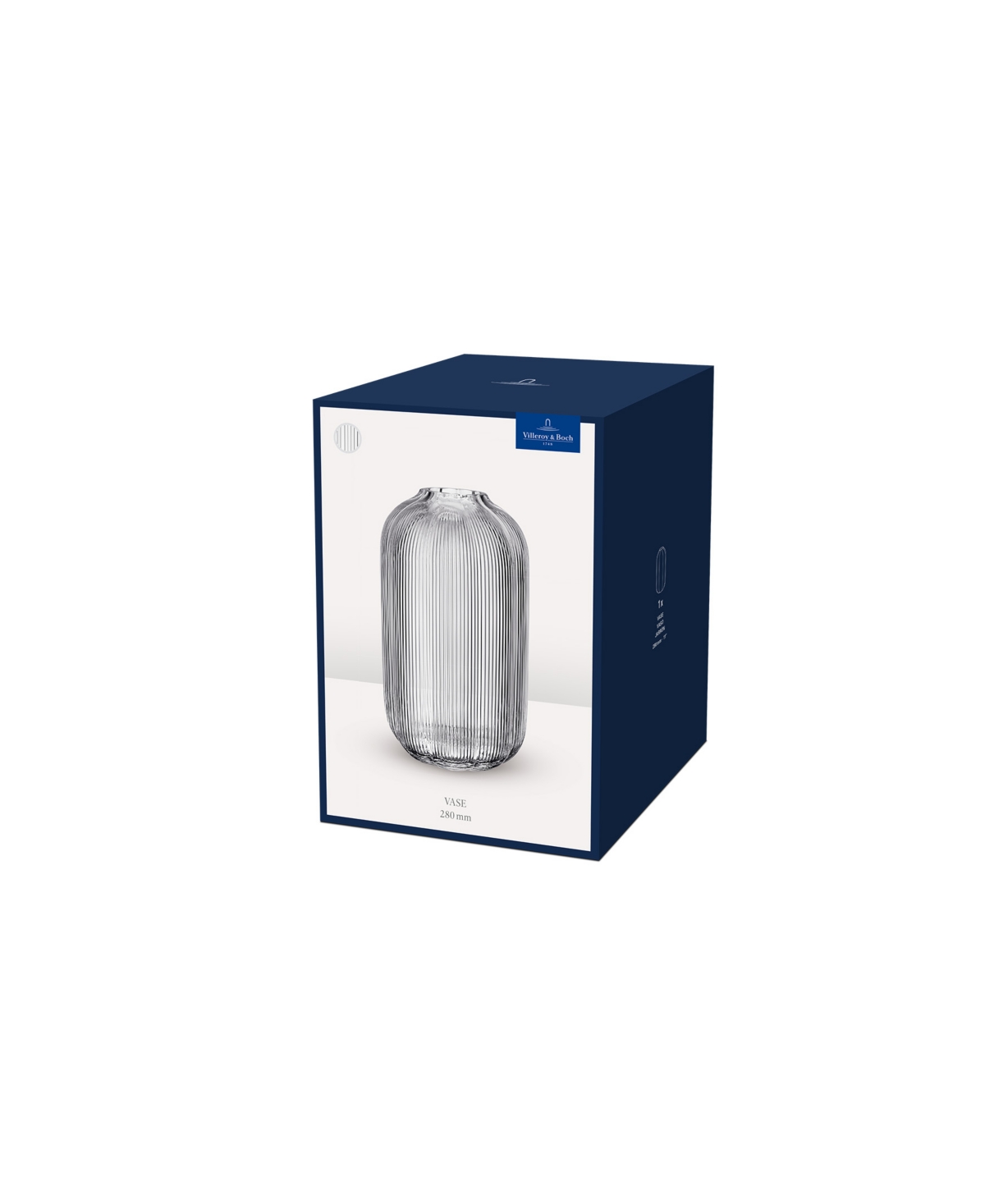 Villeroy & Boch Fleur Extra Large Vase In Clear