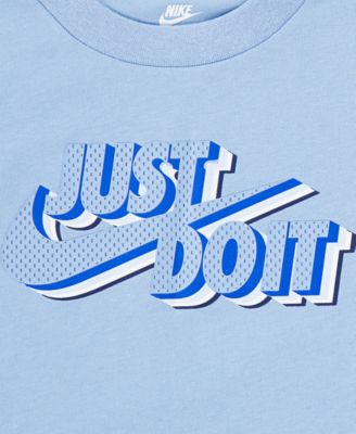 Toddler and Little Boys Just Do It Graphic Crewneck T-Shirt