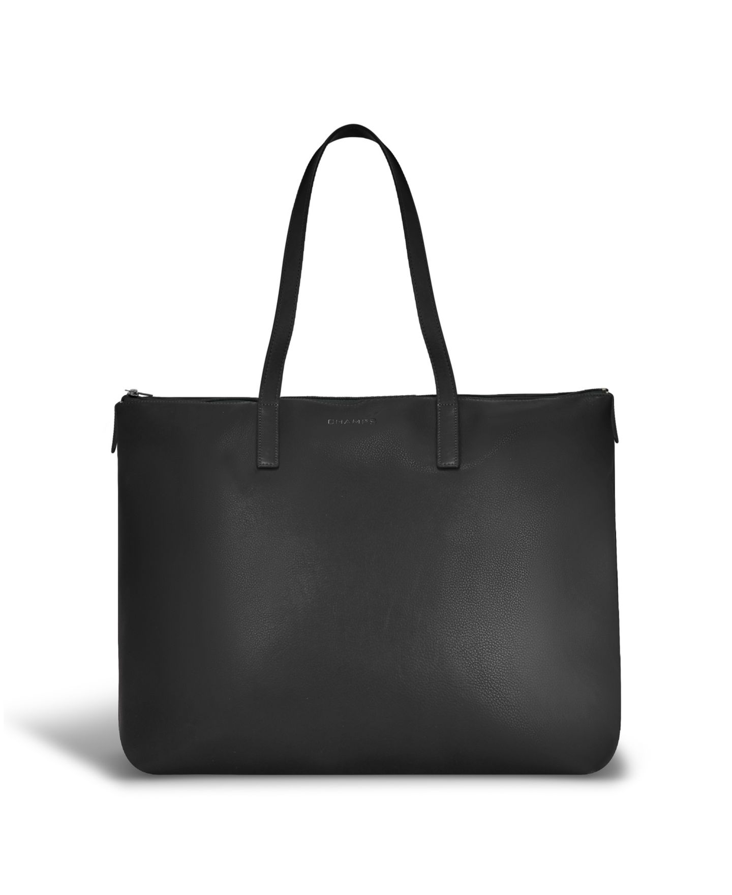 Сумка CHAMPS Onyx Collection Leather Business Tote, цвет: Чёрный — фото 1