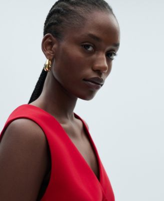 Women's Buttons Detail Suit Vest