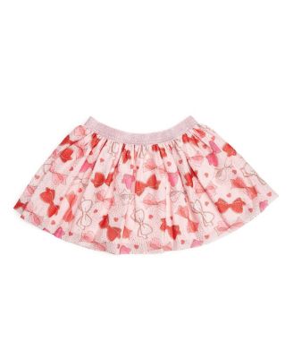 Little and Big Girls Bow Love Valentine's Day Tutu Skirt