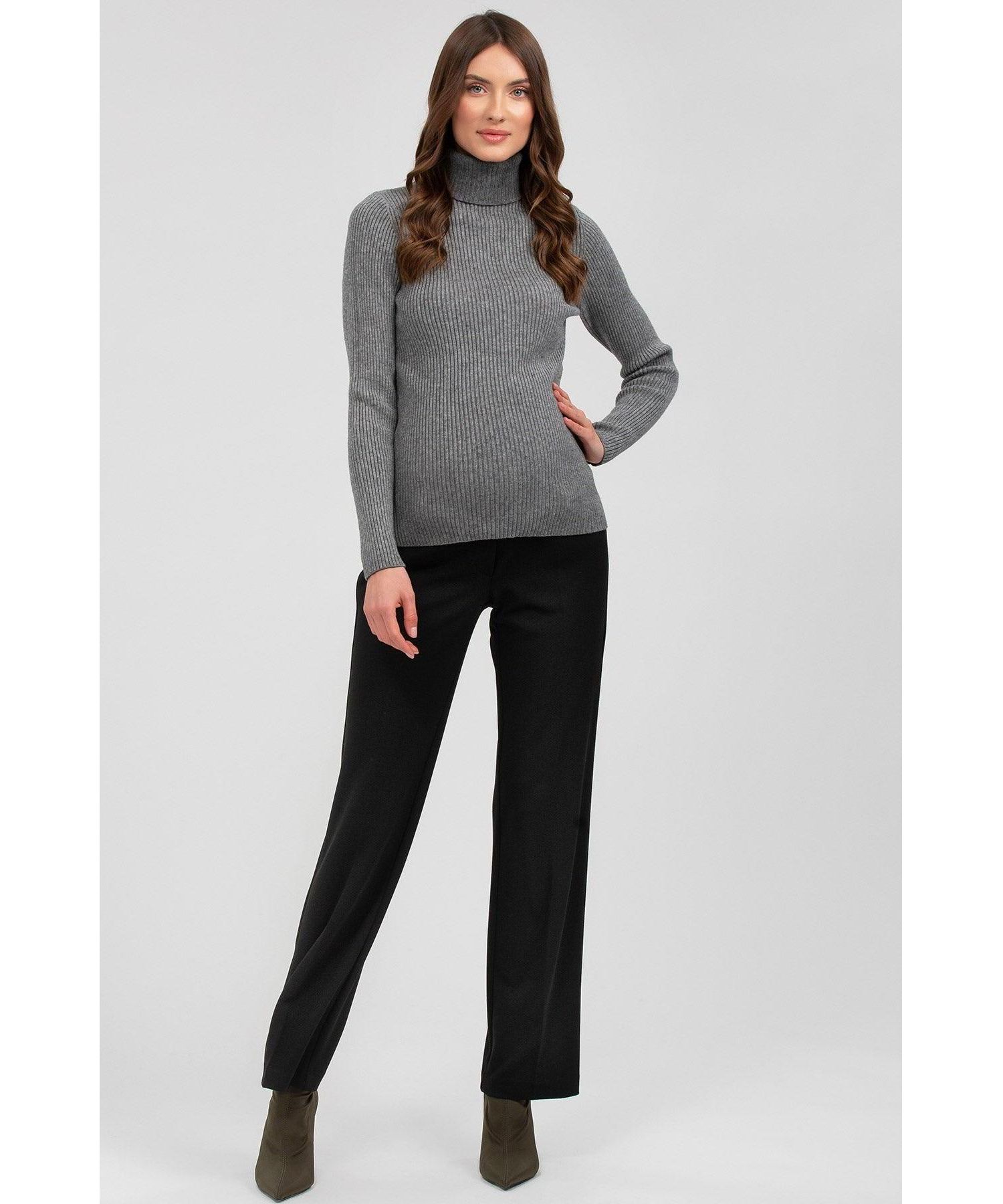 Maternity Straight-textured super stretch Noah Pants