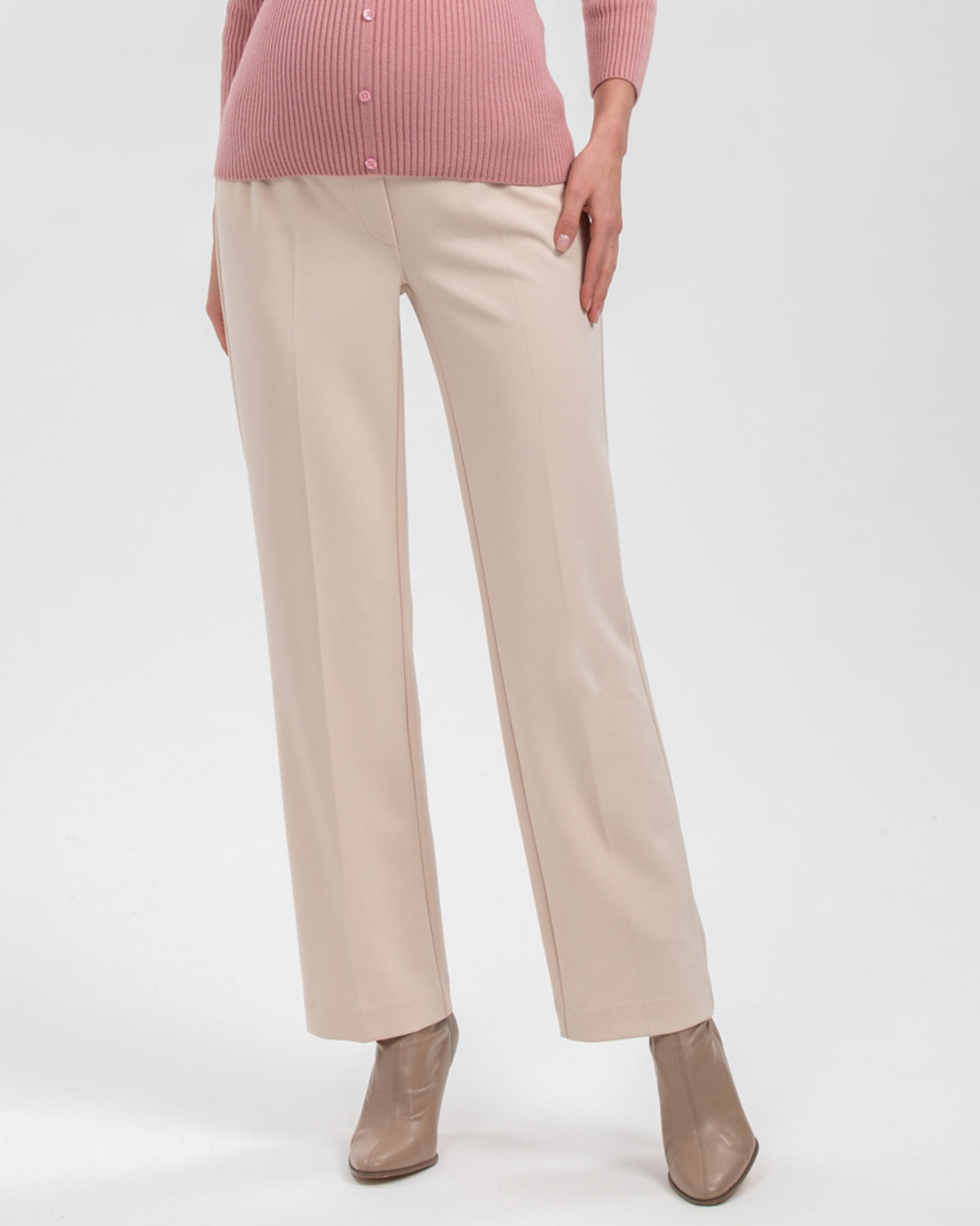 Pietro Brunelli Maternity Maternity Pietro Brunelli Trousers Noah In Oatmeal