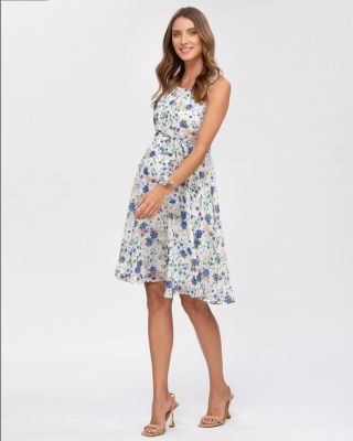 Maternity Sleeveless Chiffon Tamigi Dress