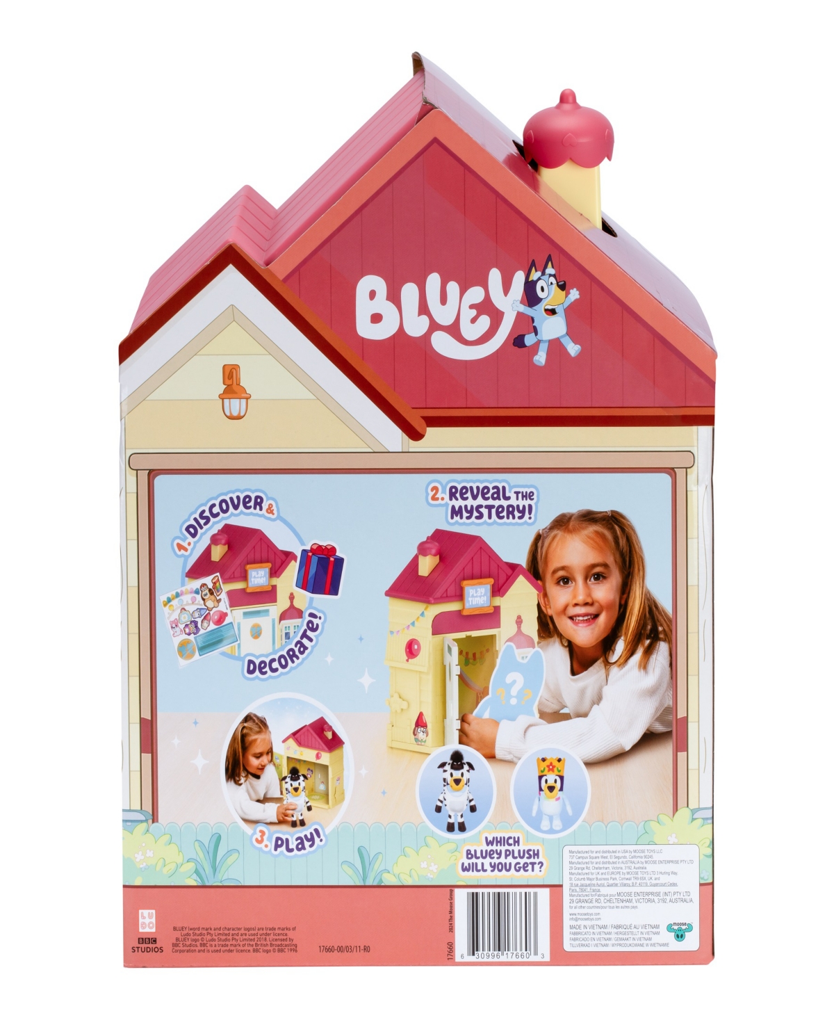 BLUEY PLAY DATE PLUSH SURPRISE 