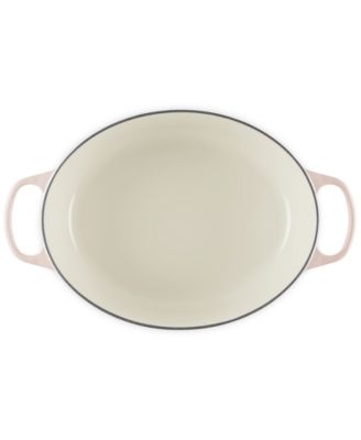 Signature Enameled Cast Iron 8-Qt, Oval Dutch Oven