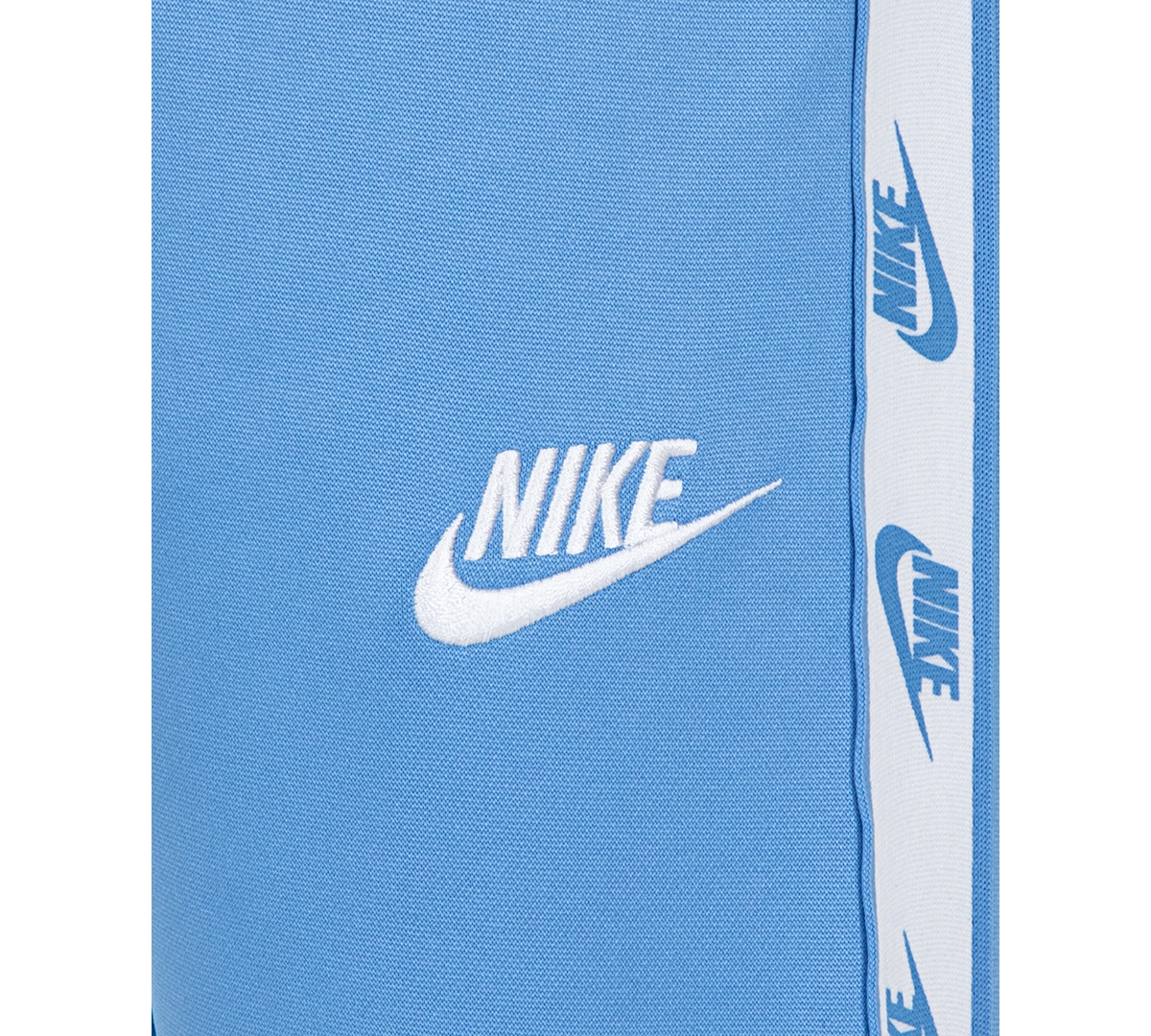 Nike Little Boys Dri-fit Full-zip With Logo Taping Trim Jacket & Pants, 2-piece Set In Blue Beyond
