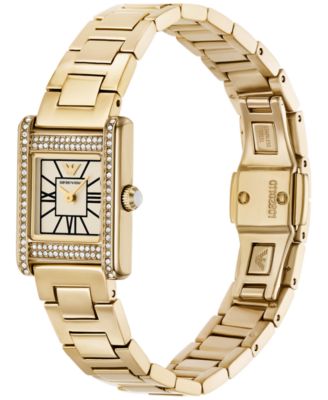 Women's Gold-Tone Stainless Steel Bracelet Watch 20mm