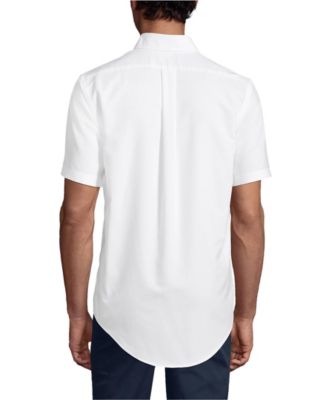 Men's Short Sleeve Oxford Dress Shirt