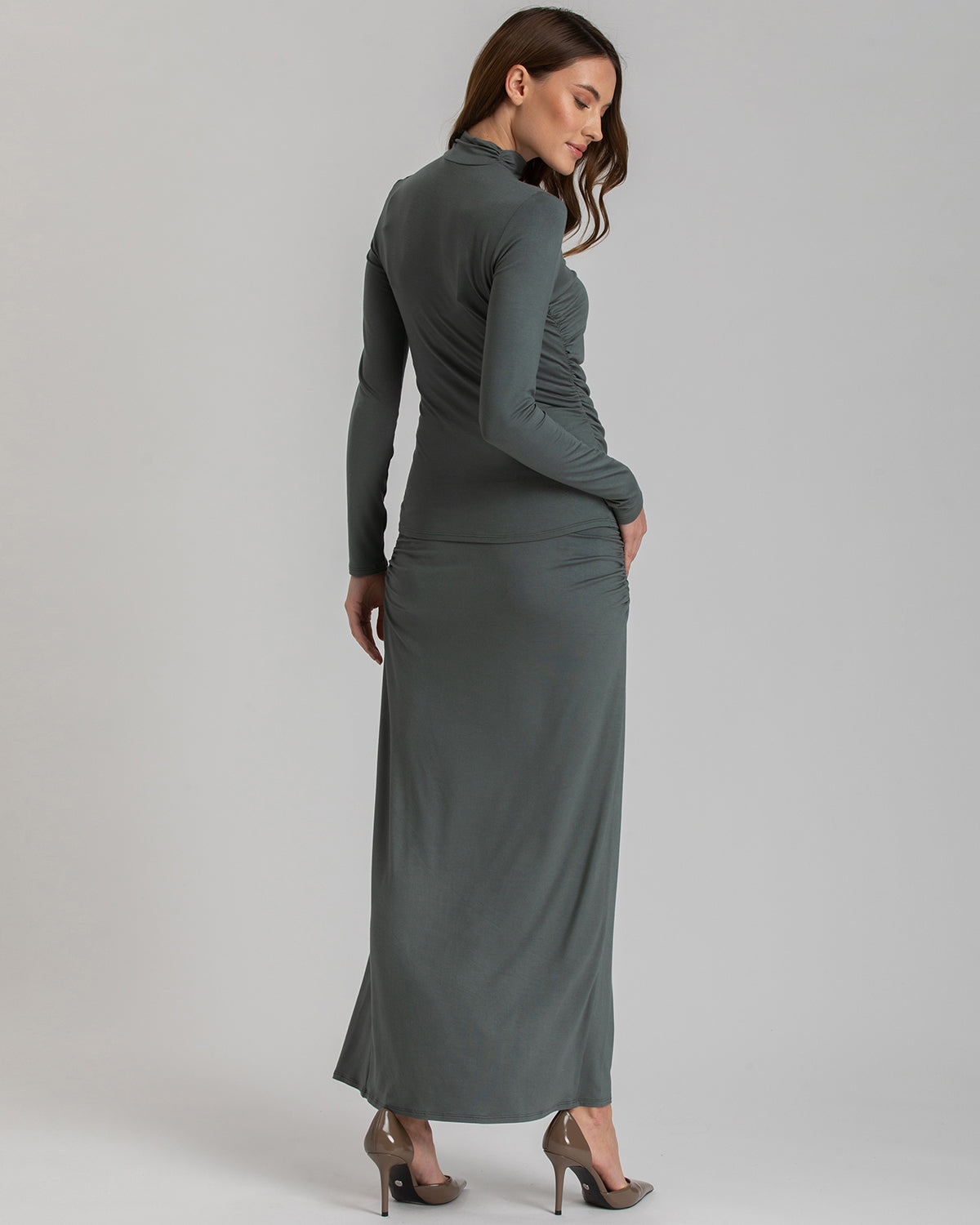 Pietro Brunelli Maternity Maternity Pietro Brunelli Skirt Nike In Deep Teal