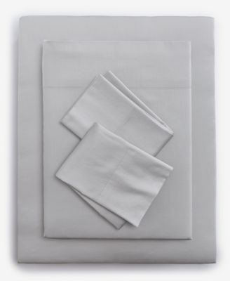 LAST ACT! Cotton Sateen 4-Pc. Sheet Set, Queen, Exclusively at Macy's 