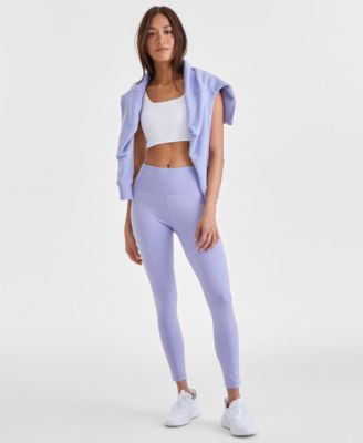 ID Ideology - Women's Solid 7/8 Compression Leggings