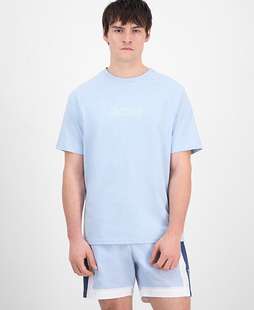alfani BOSS by Hugo Boss Logo T-Shirt Created for Macy's Men's Fashion & Accessories