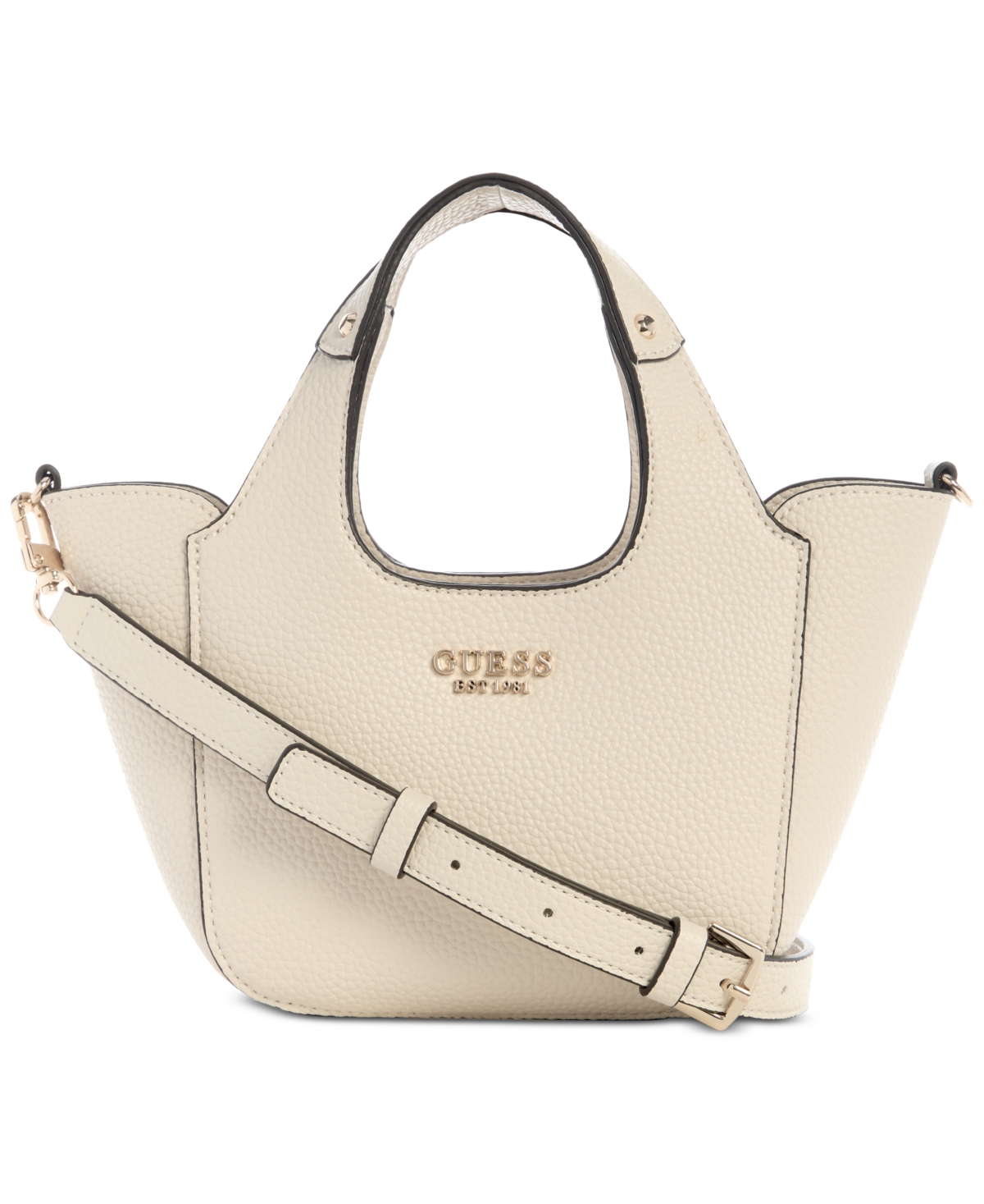 Helina Small Tote with Pouch - Bone