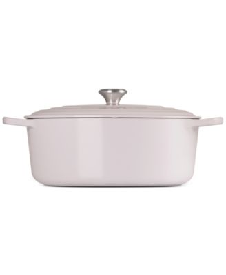 Signature Enameled Cast Iron 8-Qt, Oval Dutch Oven