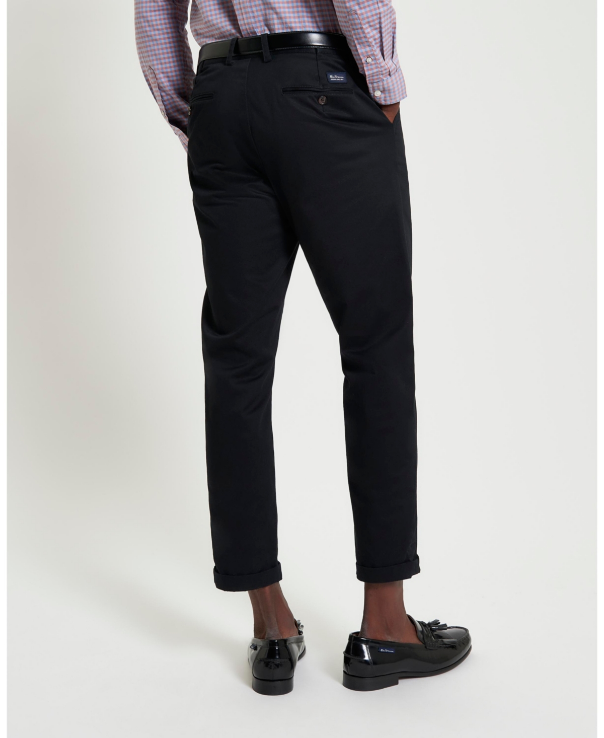 Ben Sherman Men's Slim-fit Signature Chino Pants In Black