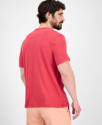 Men's Short Sleeve Crewneck Pocket Canal T-Shirt
