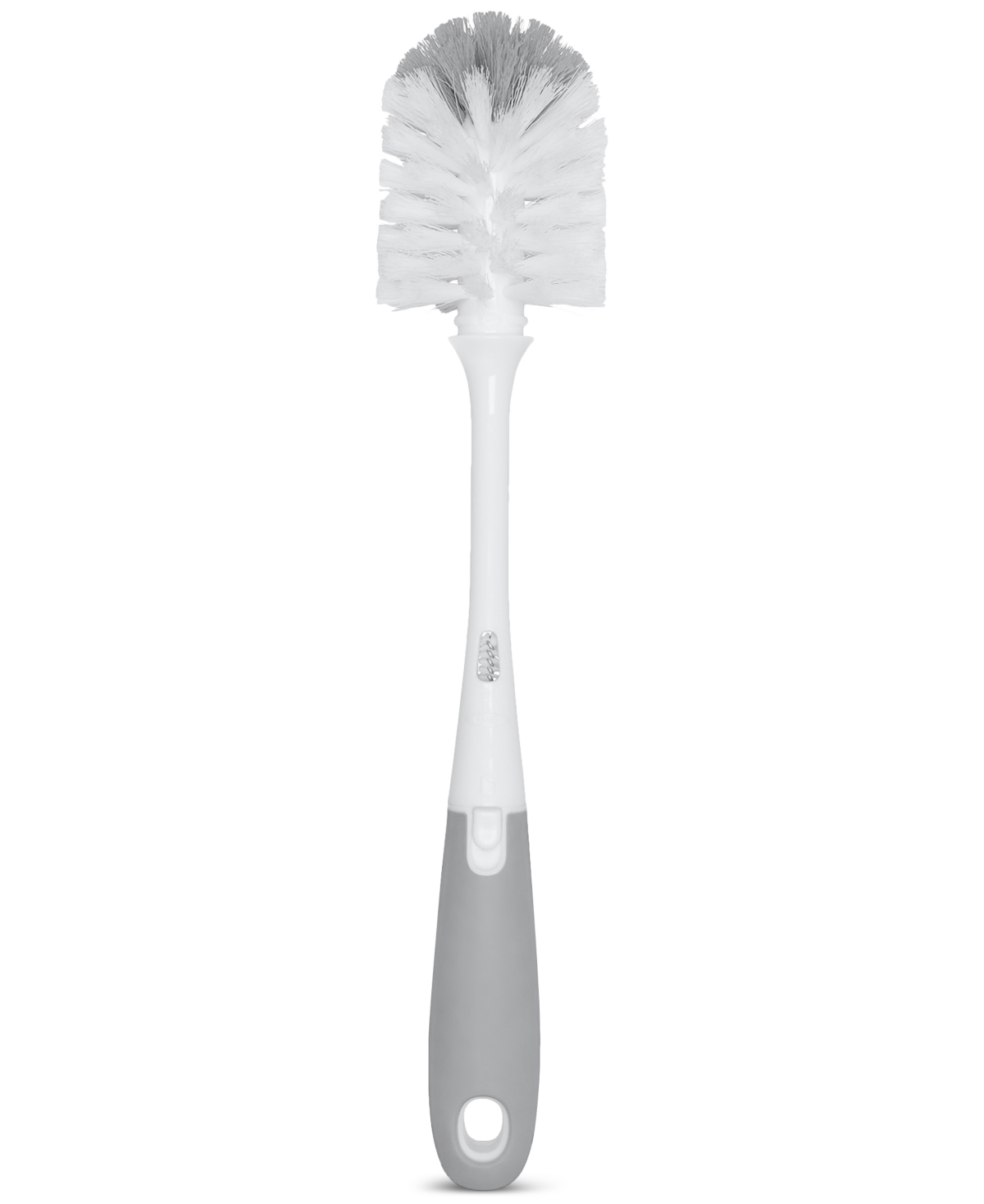 Oxo Tot Bottle Brush, Bristled Cleaner & Stand In Gray