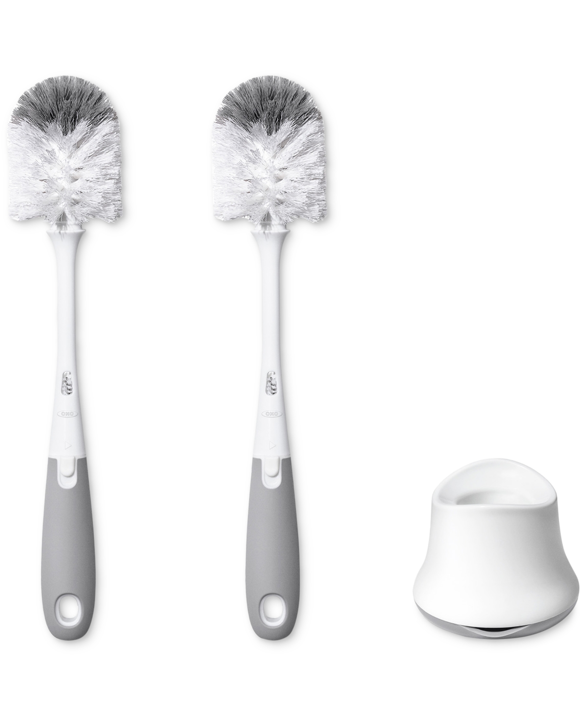 Oxo Tot 3-piece Baby Bottle Brush Set In No Color