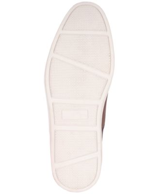 Men's Callowayy Leather Lace-Up Cap-Toe Sneakers, Exclusively at Macy's 