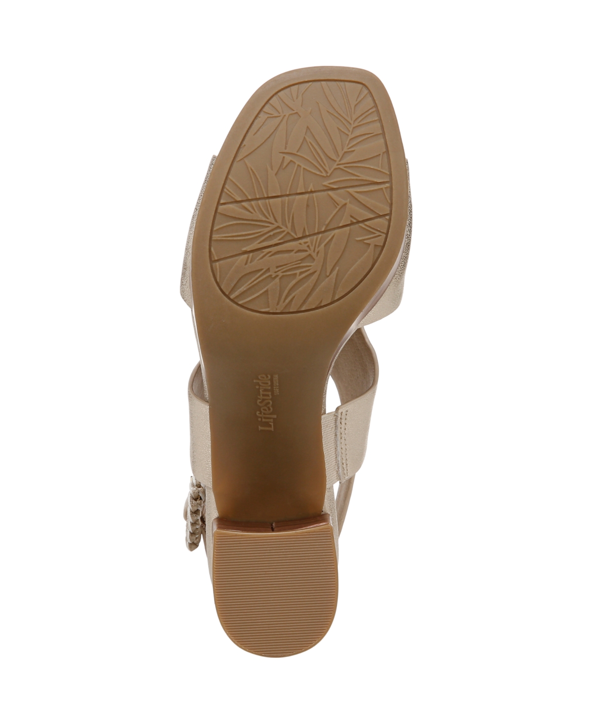 LIFESTRIDE WOMEN'S AUDRA OPEN SQUARE TOE BLOCK HEEL PLATFORM SANDALS 