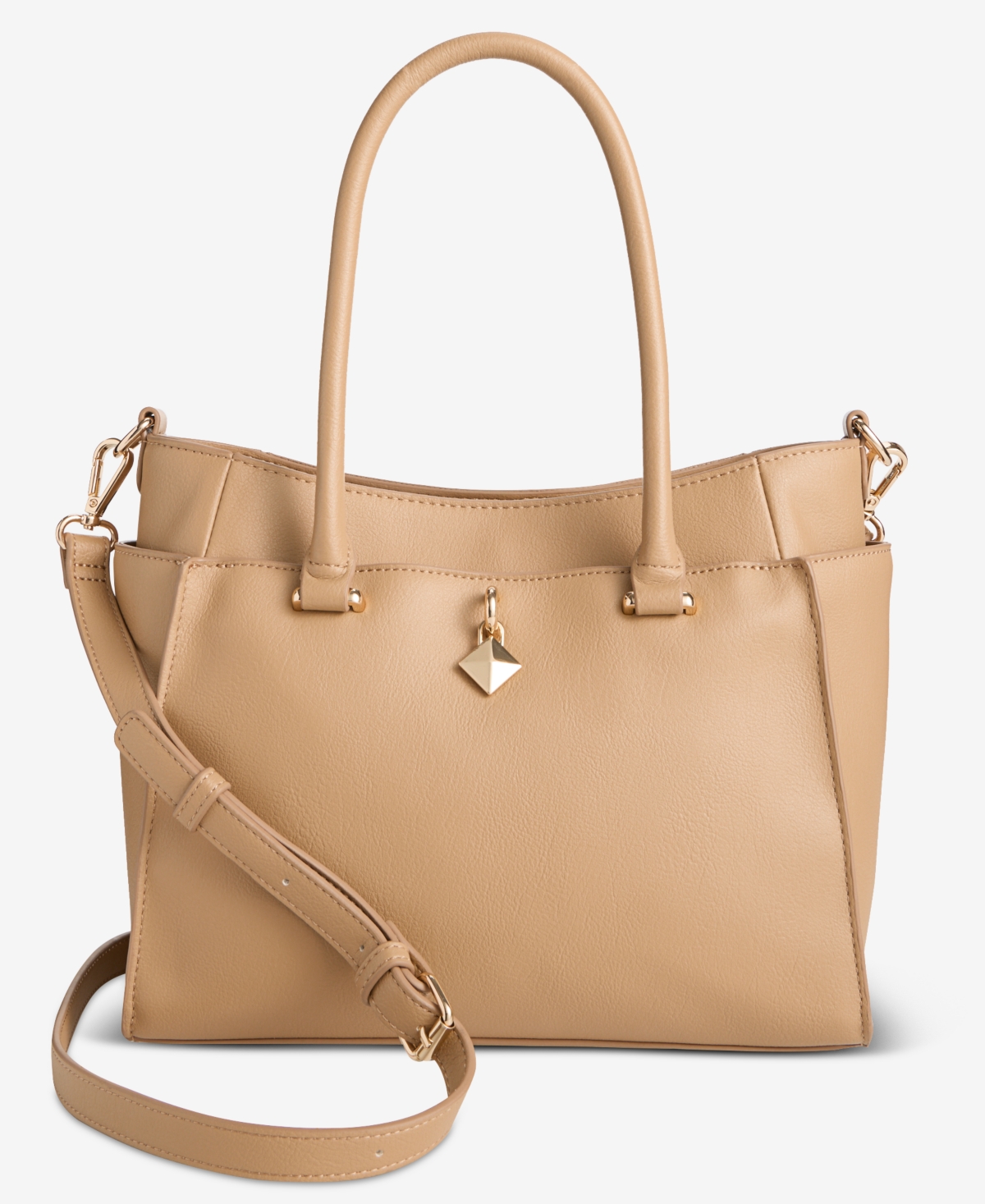 Caitii Medium Satchel, Exclusively at Macy's - English Walnut