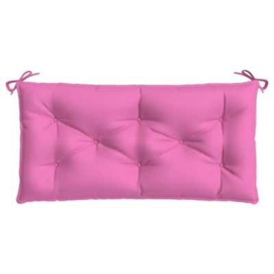 Garden Bench Cushion Pink 39.4"x19.7"x2.8" Oxford Fabric