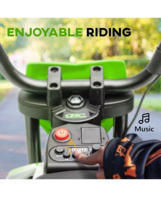 12V Kids Motorcycle W/ Twist Grip Throttle, Rear Suspension