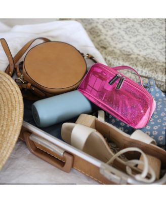 Portable Makeup Bag Zippered Water-resistant Organizer