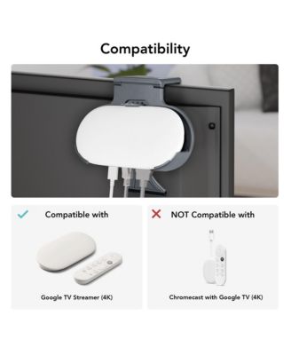 Clip Mount Holder for Google TV Streaming Box | Made for Google