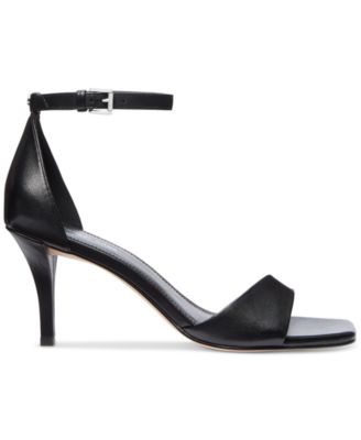 Jaida Ankle-Strap Leather Sandals