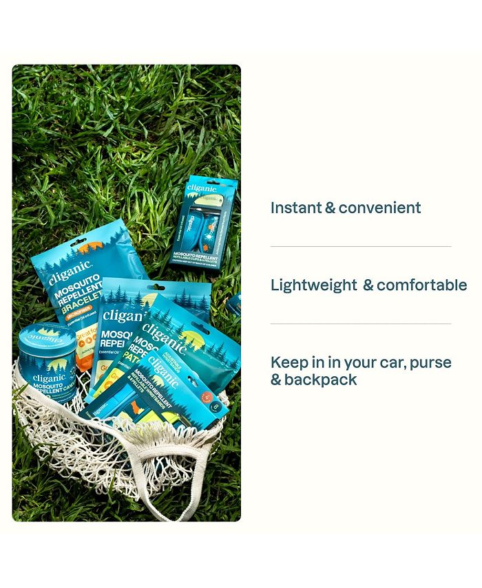 Cliganic Mosquito Repellent Patches - Positive Vibes - 90 Count - Multi - 16