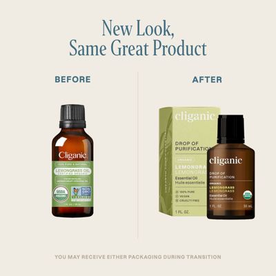 Organic Lemongrass Essential Oil - 10 ml