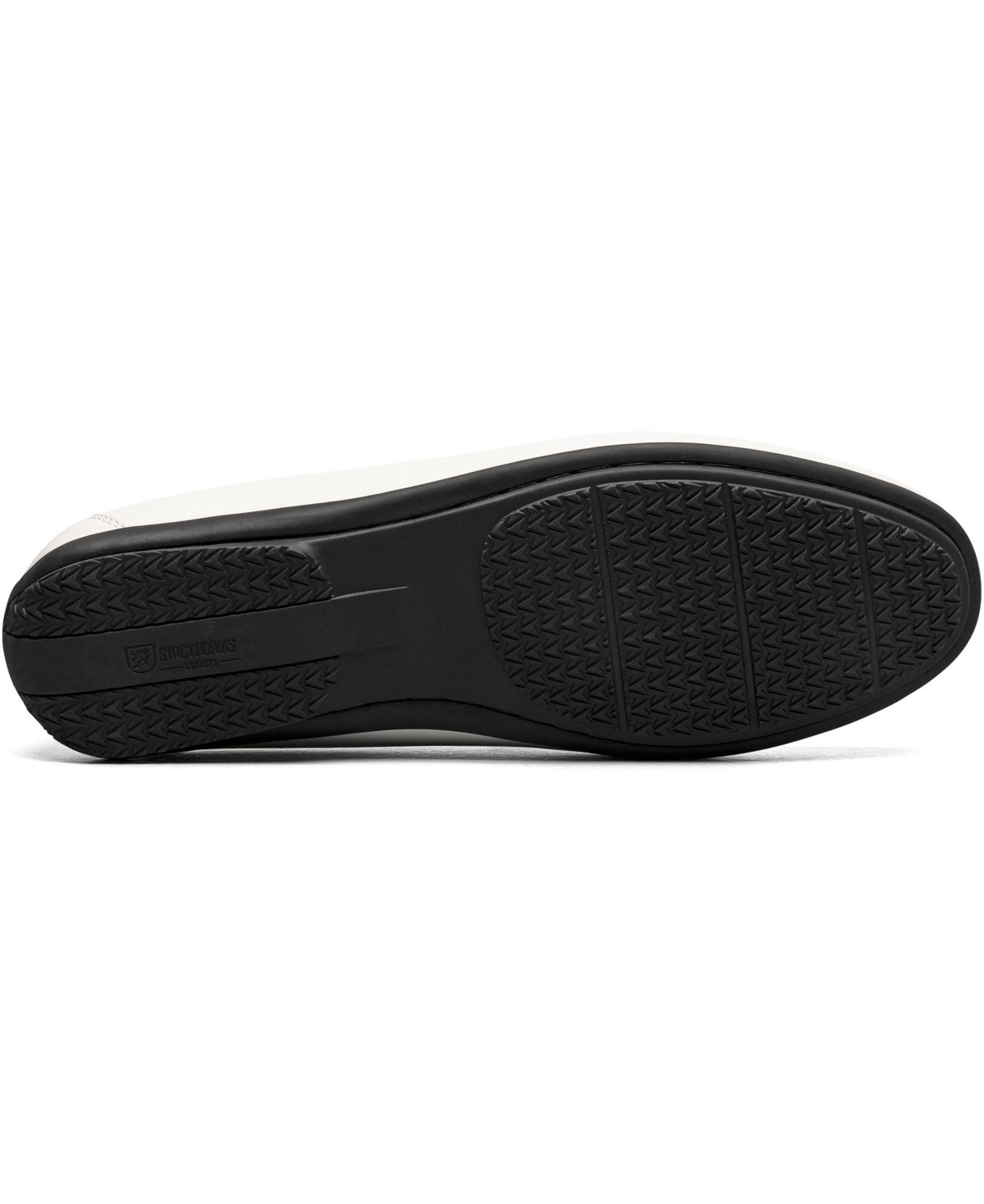 Stacy Adams Men's Conroy Perfed Slip On Shoe In White