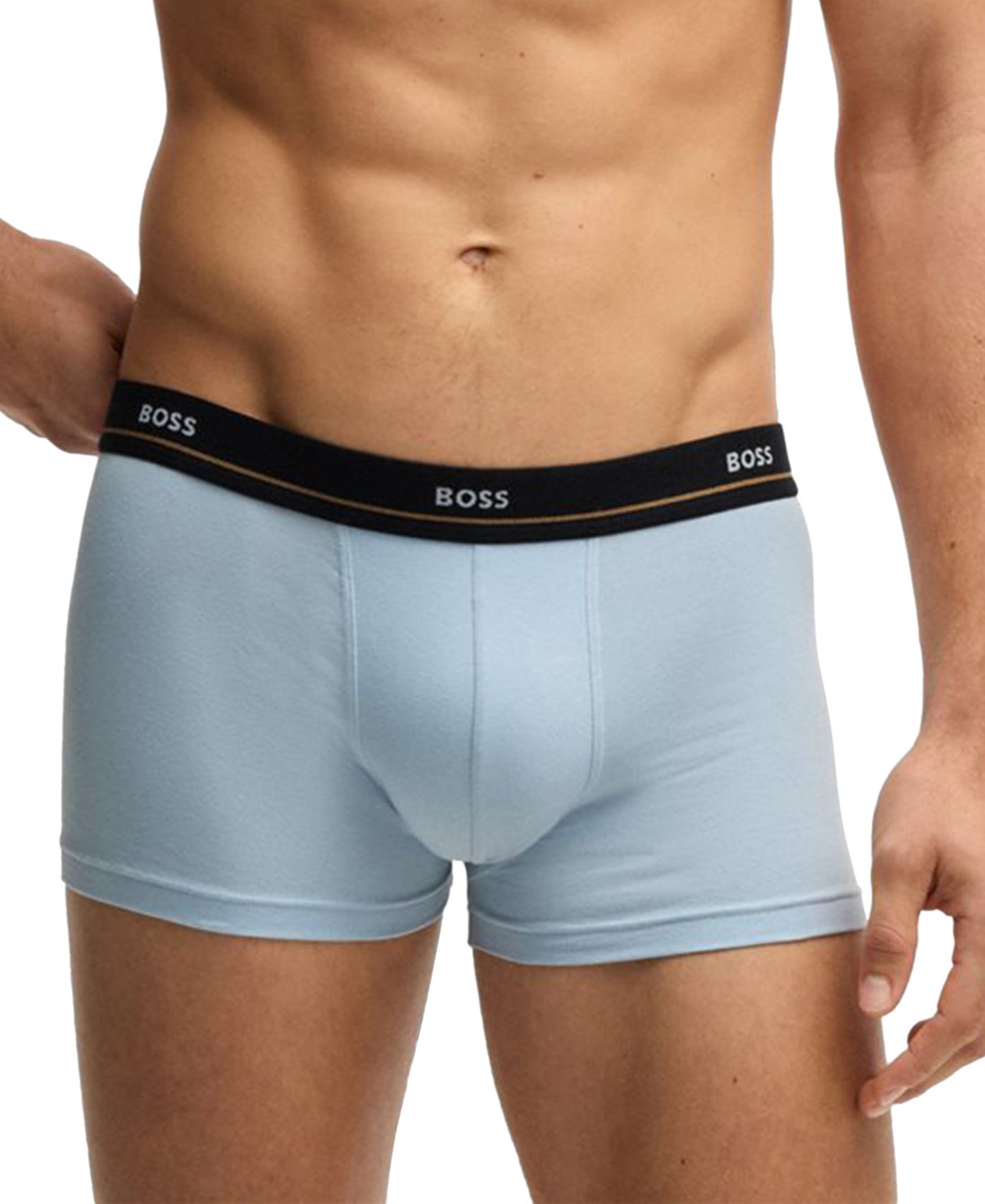 Бельё Essential для мужчин, с логотипом, 5 шт. — Hugo Boss, цвет: Чёрный — фото 11