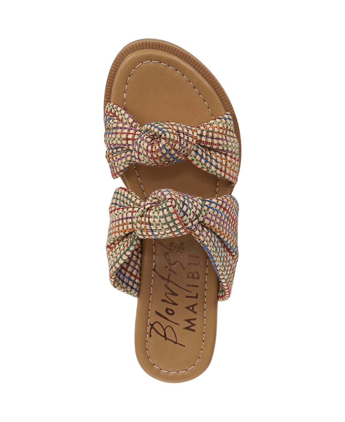 Blowfish Malibu Ashland Wedge Sandal In Multi Woven Fabric