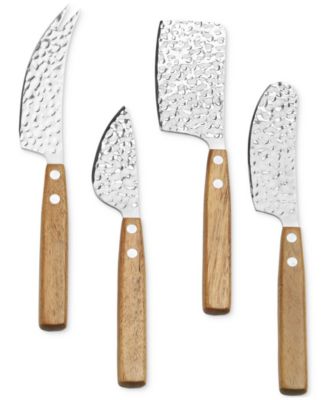 Oake Cheese Knives, Set of 4, Exclusively at Macy's - Macy's