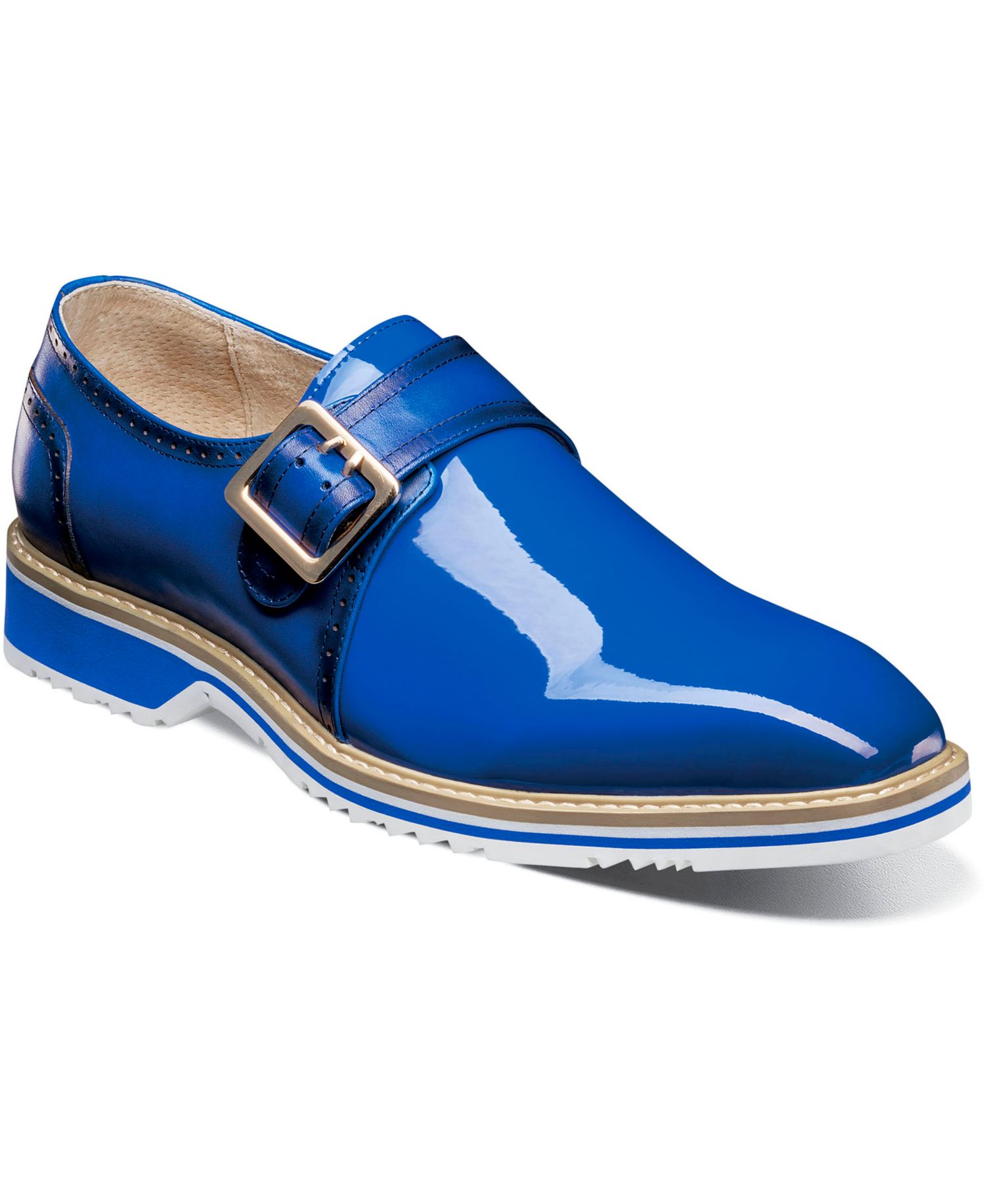 Men's Bartram Plain Toe Monk Strap Shoe