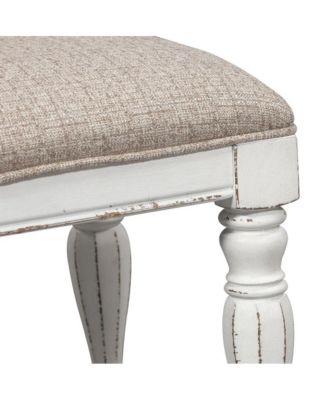 White Oak & Birch Veneers Accent Bench