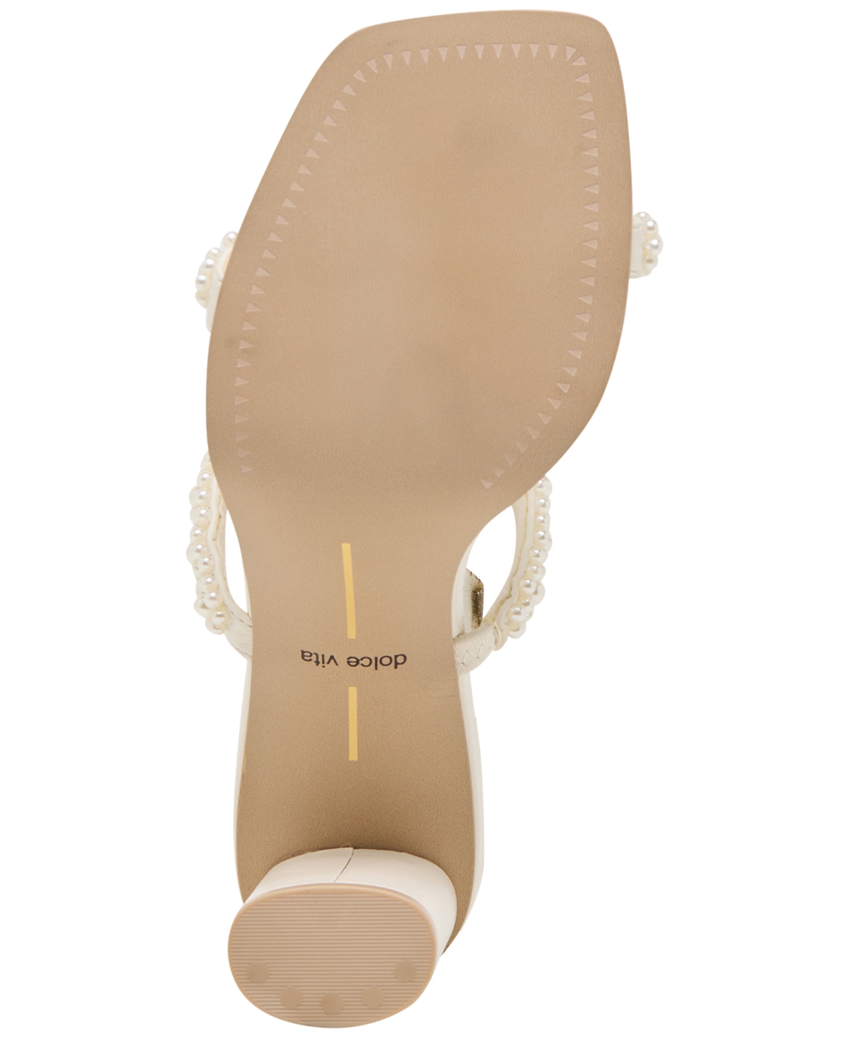 Dolce Vita Noel Womens Blco Man Made Heels In Neutral