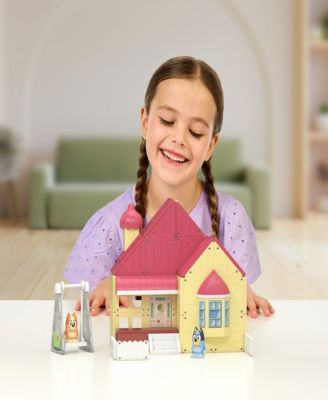 Bluey Heeler Home Magnetic Tiles Playset, 46 Piece