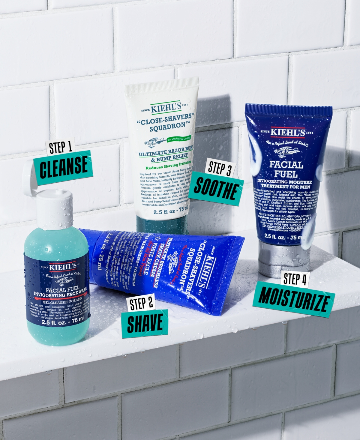 Kiehl's Since 1851 4-pc. The Grooming Regimen Set In No Color