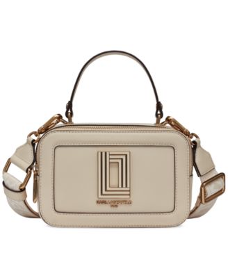 KARL LAGERFELD PARIS - Simone Small Harlow Leather Crossbody
