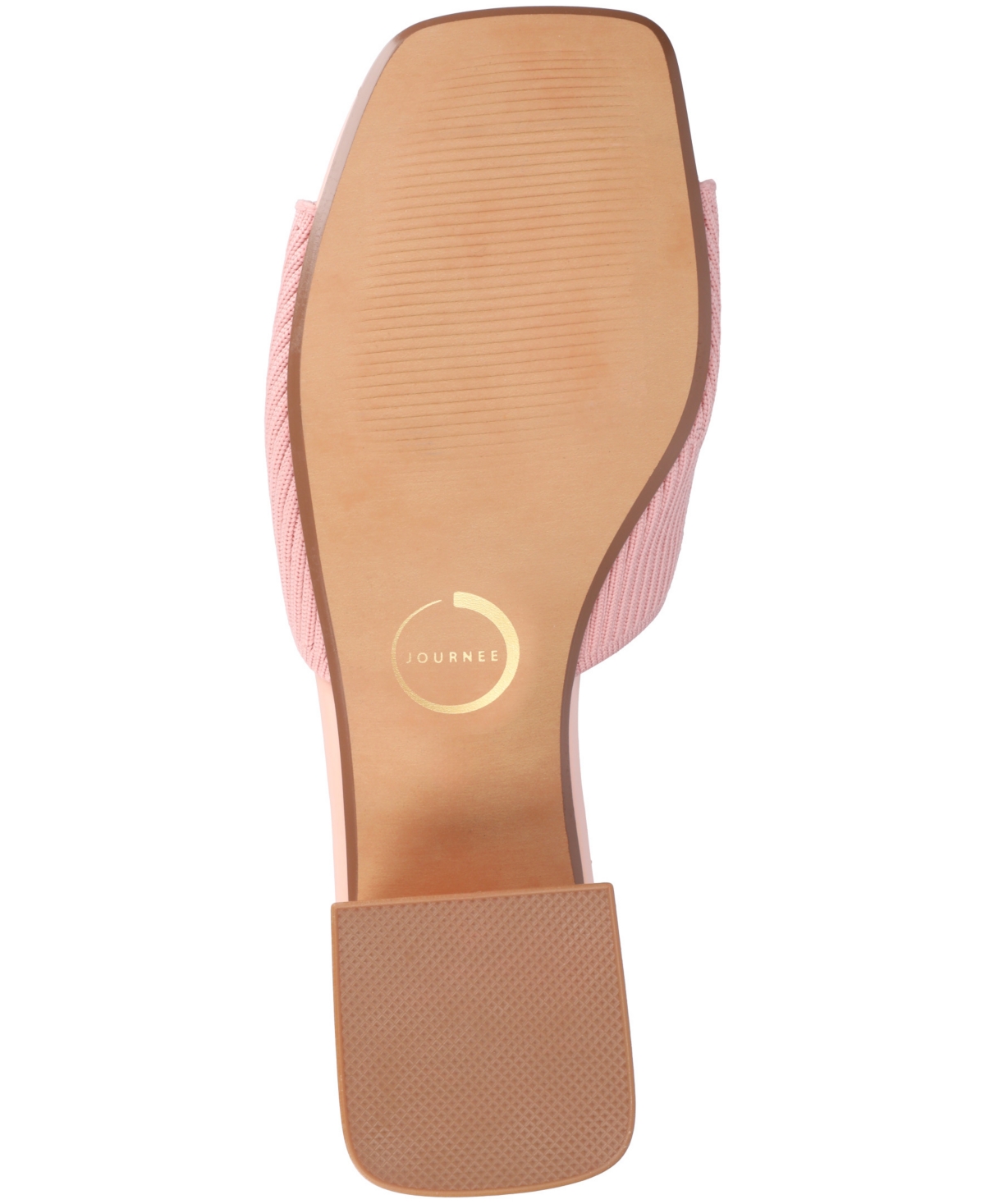 Journee Collection Shilin Slide Sandal In Pink
