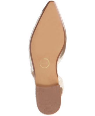 Women's Daphnne Pointed Toe Slingback Flats